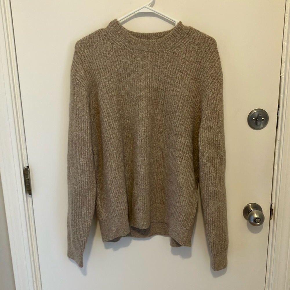 Madewell Wyckoff Sweater NWT Oatmeal L